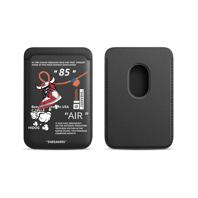 Black AIR MagSafe Phone Wallet