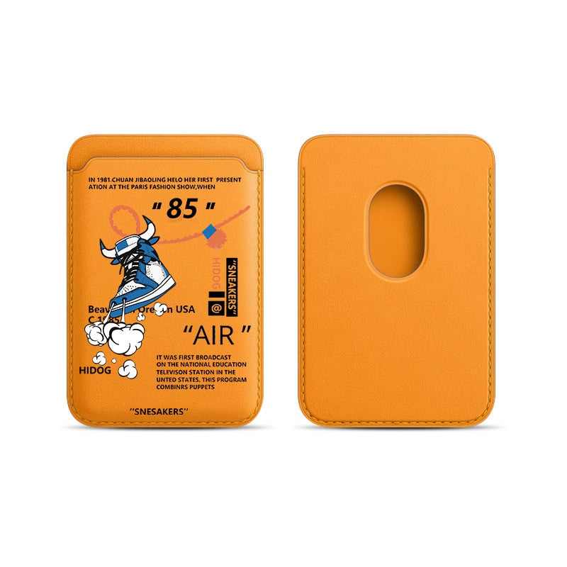 Orange AIR MagSafe Phone Wallet
