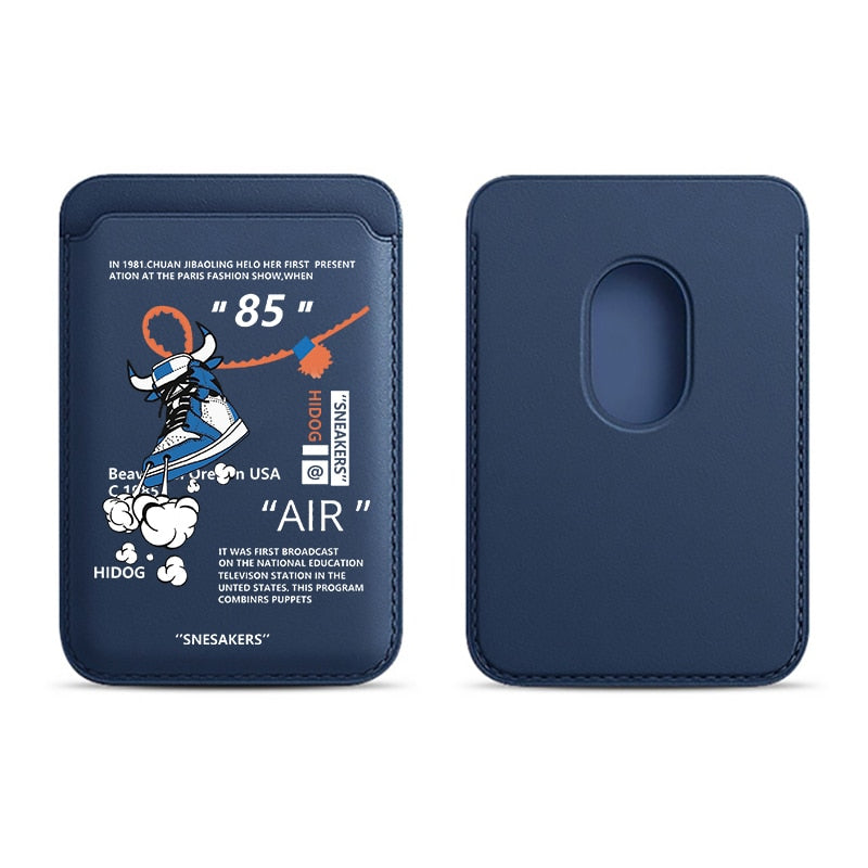 Blue AIR MagSafe Phone Wallet
